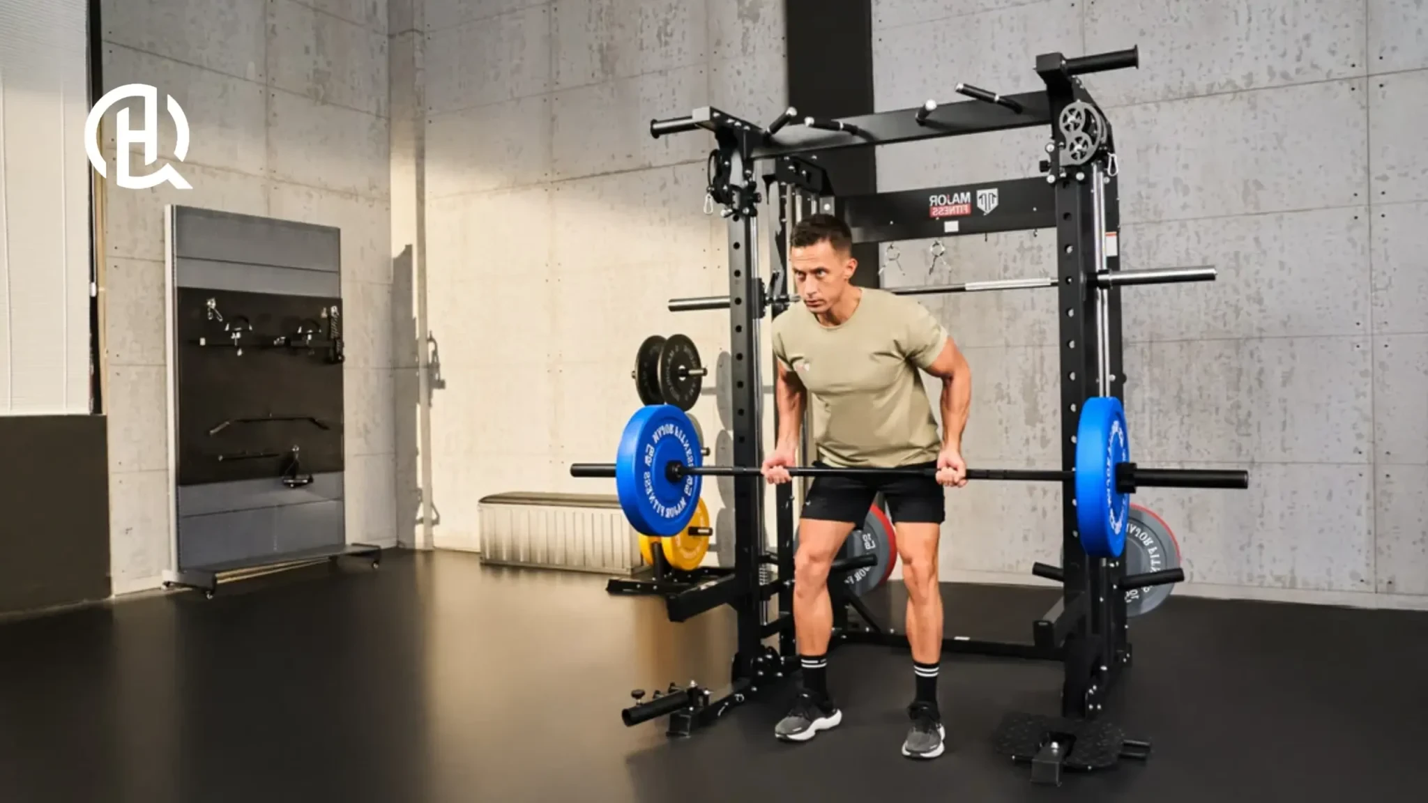 Proper grip width for barbell rows