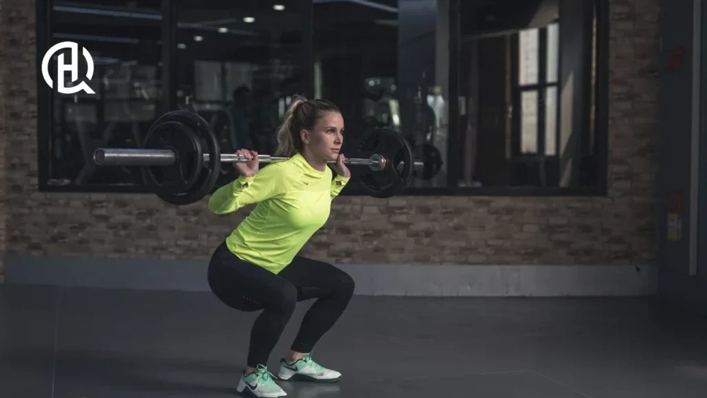 Back squat demonstration
