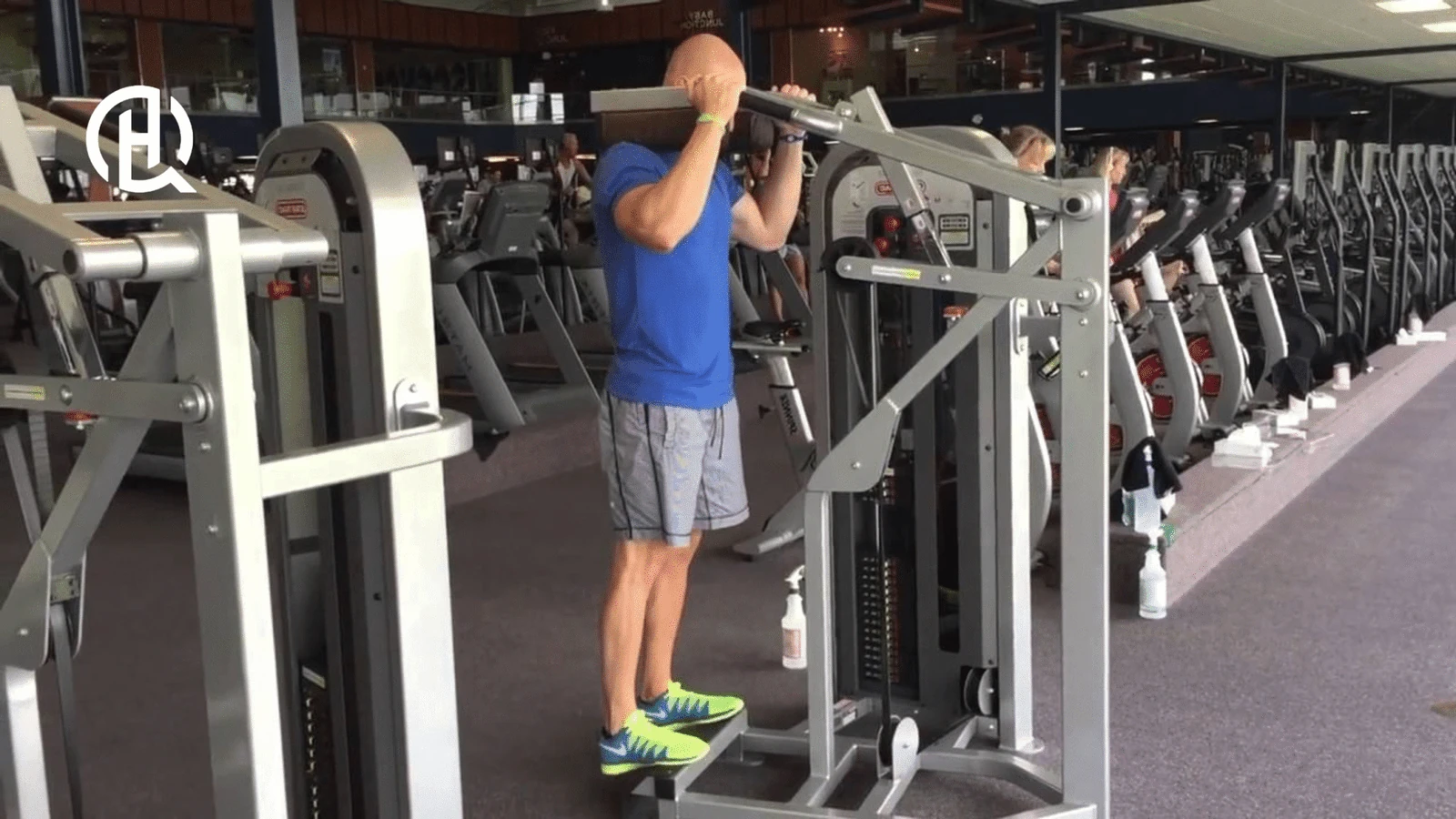 Consistency tip for standing calf raise